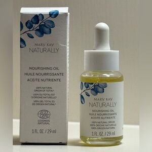 Mary Kay Naturally Nourishing Oil - White and Blue